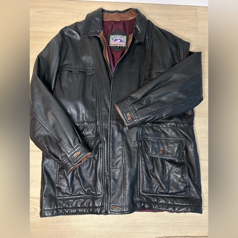 Vintage Watershed Leather Jacket